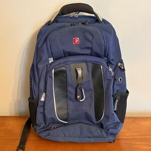 SwissGear SA6918 Backpack fits 16" Laptop Airflow Back Panel Blue Black